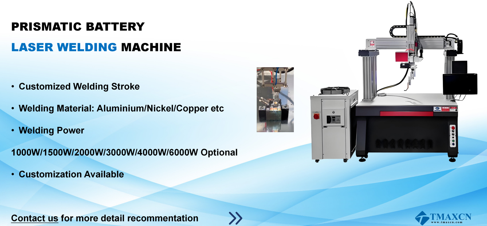 Prismatic Battery Pack Laser Welding