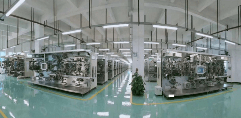 Cylindrical cell production plant