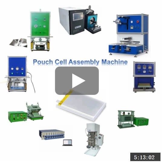 Видео о лабораторной линии Pouch Cell